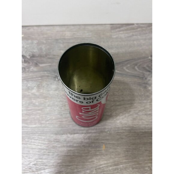Vintage Coca-Cola 16oz The Big Can For Lovers of Coke Can 1970's Red & White - Picture 2 of 6